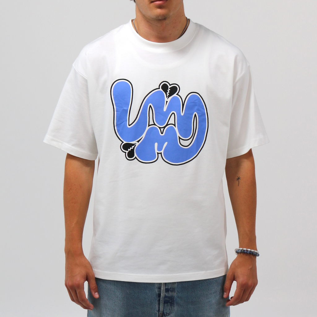 White LWM Tee