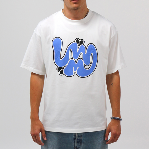 White LWM Tee