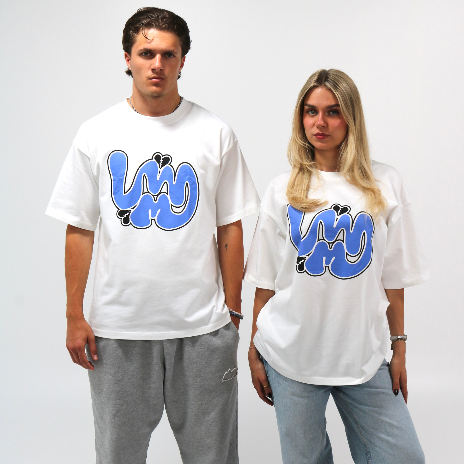 White LWM Tee