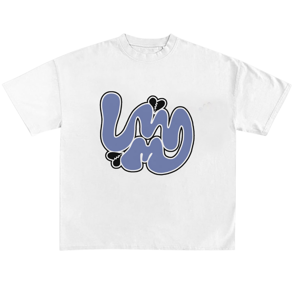 White LWM Tee